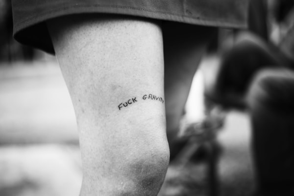 Bali tattoo fuck gravity