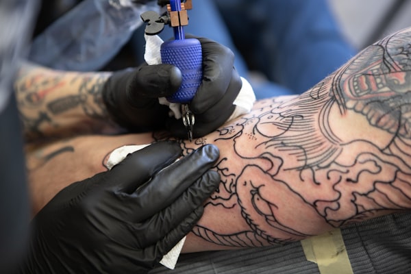 Bali tattoo full arm