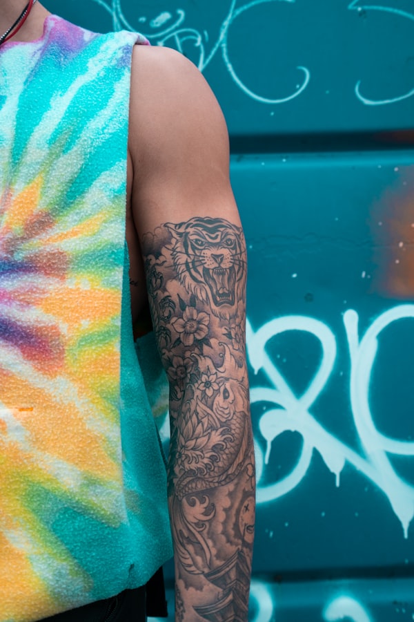 Bali tattoo full arm