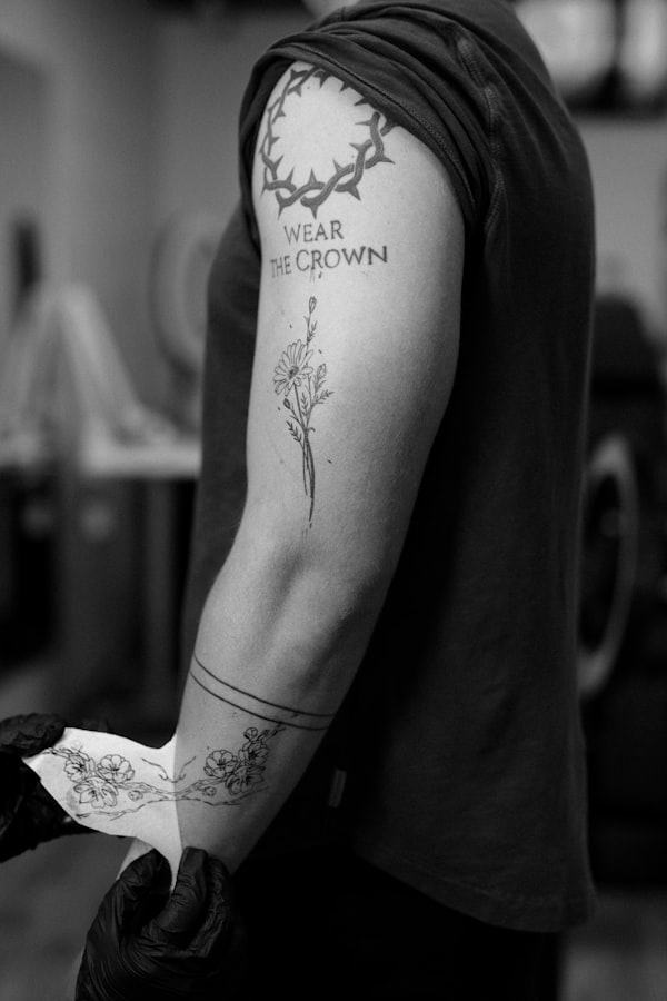 Bali tattoo full arm