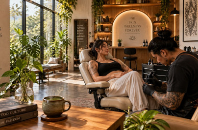 modern tattoo studio